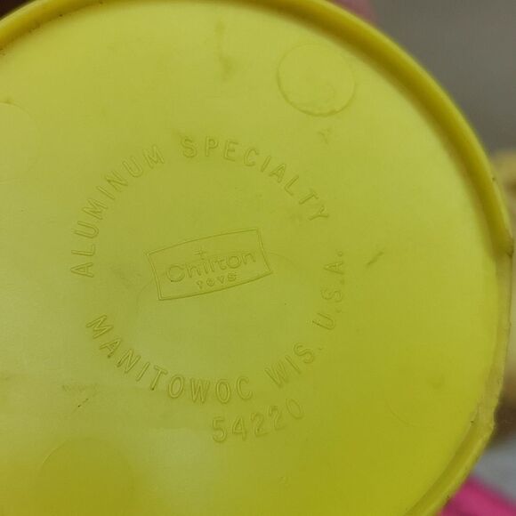 VTG 70's Chilton Aluminum Specialty USA Play Pots, Pans Teapots Plastic Cups - Picture 3 of 7